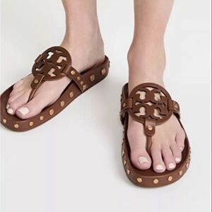 Tony Burch Miller Clouds Coin sandals , Size 8